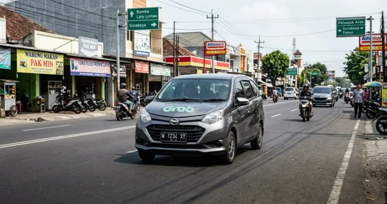 foto-mobil-grab-di-area-kota-gresik