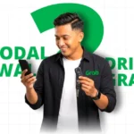 Modal awal untuk jadi driver Grab