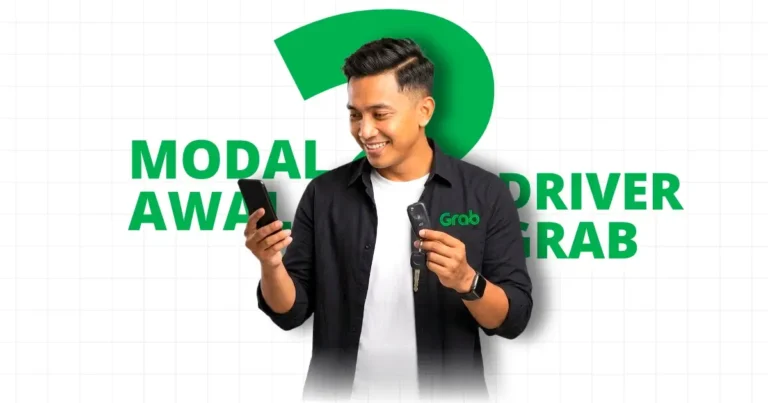 Modal awal untuk jadi driver Grab